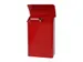 Wandbrievenbus 29cm Rood Staal