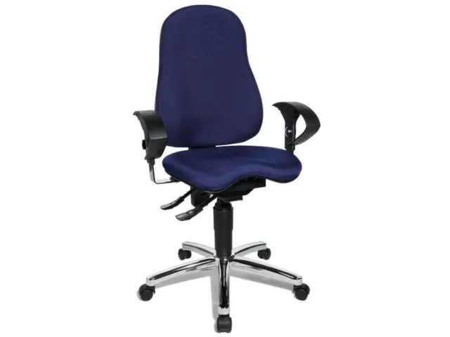 Topstar bureaustoel Sitness 10 Blauw