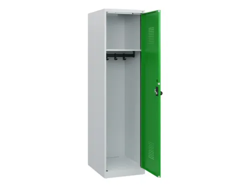 schoollocker,HxBxD 1530x400x500mm,1vak,vak B 400mm,draaigrendel