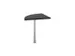 angle de liaison,90 °,HxlxP 720-840x600x600mm,rond,CC-noir