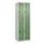 dubbeldekse locker,HxBxD 1850x600x500mm,2x2vak.,vak B 300mm