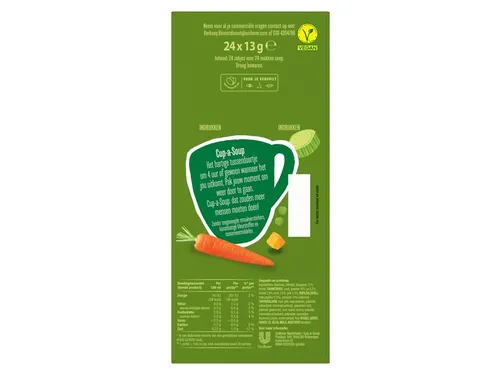 Cup a Soup Knorr groente 140ml doos 24 stuks