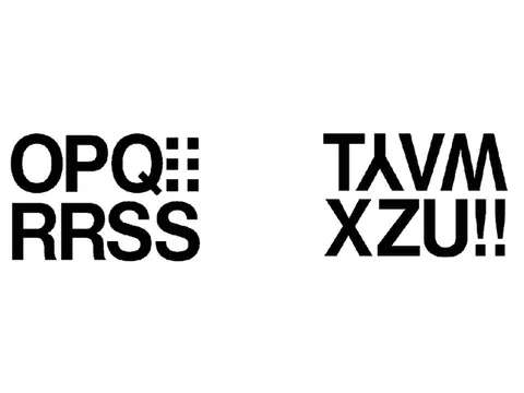 Etiket HERMA 4188 33mm letters O-Z zwart 22 stuks