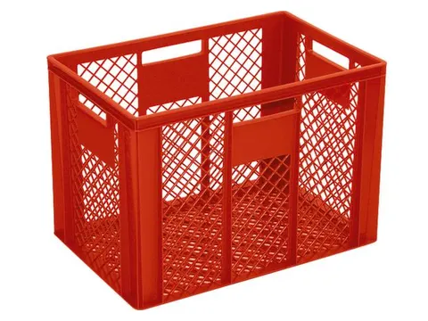 Euronorm Stapelkrat Pe 410x600x400mm 83liter Open Rood