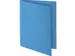 Pak van 100 dossiermappen ROCK''S 220 - 24x32cm--Blauw