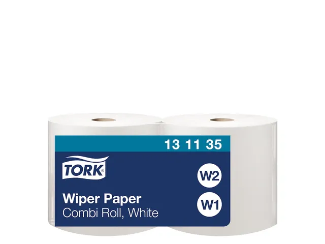 Poetspapier Tork W2 Advanced 1-laags 1150 vel wit 131135