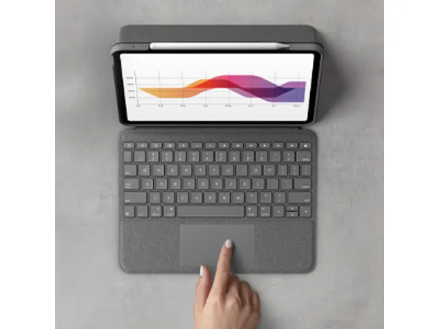 Logitech Folio Touch toetsenbord QWERTY UK International Smart Connect