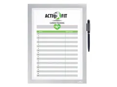 Duraframe Durable 499323 Note A4 zelfklevend zilvergrijs