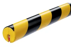 Beschermingsprofiel Durable E8R hoek 1m geel zwart