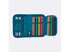 Etui Beckmann gevuld 21dlg Jungle Game green Inhhoud: 2x jumbo potlood