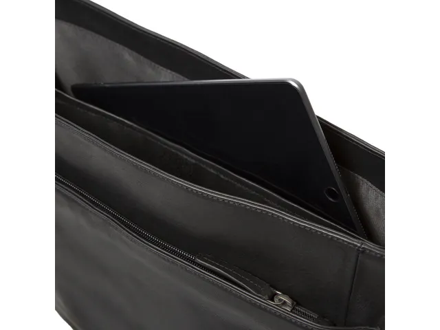 Aktetas Pride and Soul URBAN zwart leer