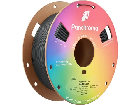 PLA Filament 1,75mm Donkergrijs 1kg Panchroma