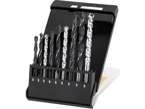 Irwin 9-delige Borenset Metaal Hout Steen