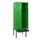 locker met bank,HxBxD 1950x600x815mm,2vak,vak B 300mm,cilinderslot