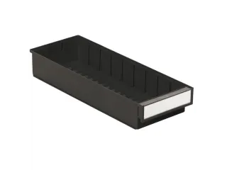 ESD-stellingbak,HxBxD 82x186x500mm,PP,zwart - 2