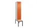 locker met bank,voor scheiding van kleding,HxBxD 2120x400x815mm,1vak