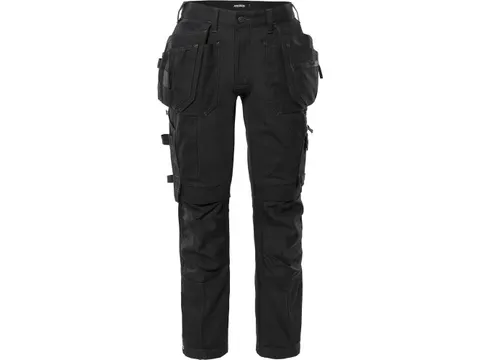 Fristads Craftsman Stretch 2533 werkbroek voor P/COT, zwart, maat 36,