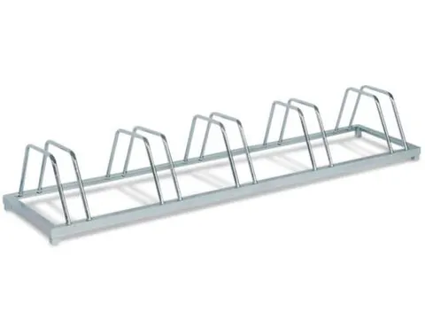 fietsenrek,L 1580mm,5instelplaatsen,gebruik beide zijden,verzinkt
