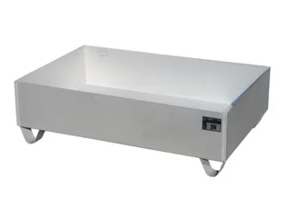 Opvangbak 2X 224L Opvangvol. 224L Rvs H X B X D 360X 1200X 800Mm - 2