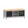 werkbank,HxBxD 870x1850x725mm,multiplexblad,draagverm. 1000kg,4voeten