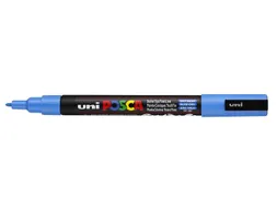 Verfstift Posca PC3M Fijne punt 0,9-1,3mm Hemelsblauw