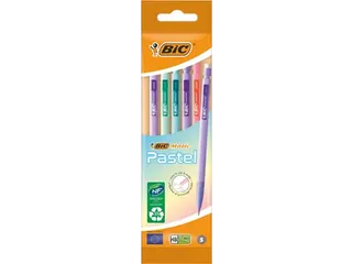BicMatic vulpotlood Pastel, blister van 5 stuks - 1