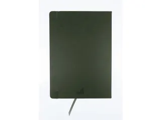 Schetsboek Kangaro A4 forest green PU HC 80 vel 140gr roomwit met elas - 6