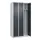 locker voor scheiding van kleding,HxBxD 1850x900x500mm,3vak