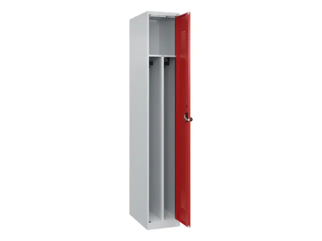 locker voor scheiding van kleding,HxBxD 1850x300x500mm,1vak