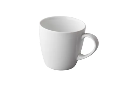 Q Basic Mok 450 ml Porselein Wit 6 stuks