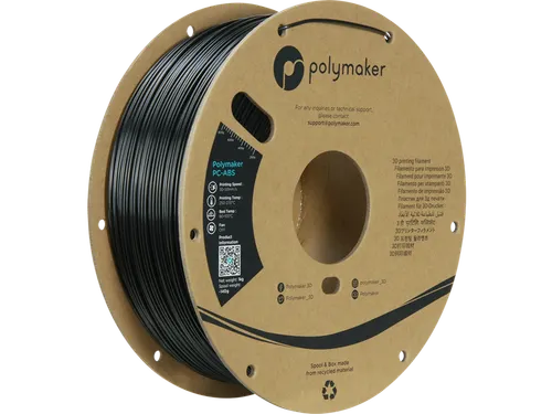 Polymaker PC-ABS Black, 1,75 mm Filament 1kg Zwart