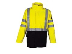 Havep 40005 hi-vis parka, blauw/geel, maat L, per stuk