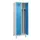 locker voor scheiding van kleding,HxBxD 1950x600x500mm,2vak