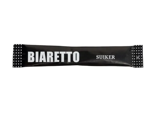 Suikersticks Biaretto 4 gram 600 stuks