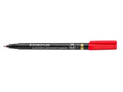 Viltstift Staedtler Lumocolor 319 special permanent F rood