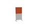 cloison de séparation,Hxl 1545x800mm,MP-gris clair,BN3012-orange
