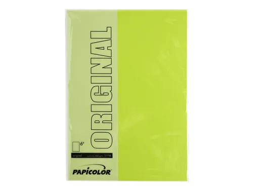 Kopieerpapier Papicolor A4 100gr 12 vel appelgroen