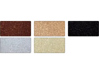 Glitterkarton Folia 50x70cm 300gr 5 vel classic assorti - 1