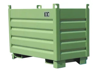 Systeem-Stapelcontainer Groen 850x600x1200mm 500kg Inhoud 0.5m³ - 1