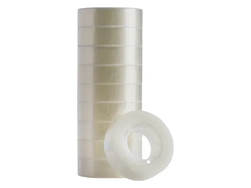 Plakband Quantore 15mmx33m Kleine Kern Transparant
