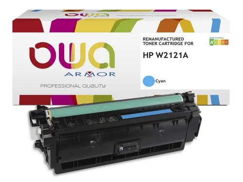 Tonercartridge OWA alternatief tbv HP W2121A blauw