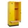 locker met bank,HxBxD 1950x800x815mm,2vak,vak B 400mm,draaigrendel
