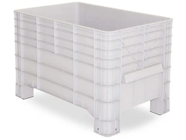 Stapelcontainer Pe Hxbxd 670x1030x630mm 276 Liter 4Poten Grijs