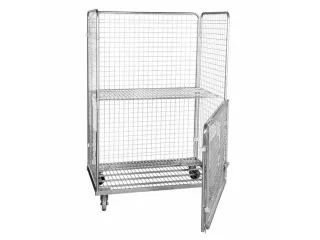 rolcontainer,draagverm. 600kg,HxLxB 1820x800x1200mm,4draadgaaswanden - 6