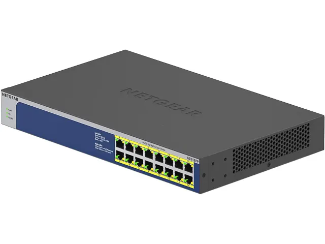 Netgear Gs516-100Pes Gigabit Switch Standalone 16Xrj45 260W Poe+ Unman