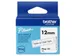 Brother BTAG-135 labelprinter Tape Wit op transparant