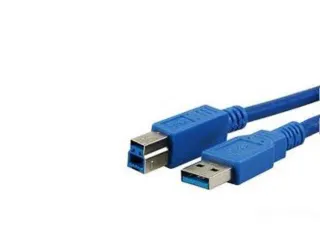 USB kabel AM/BM 3m MRCS149 USB 3.0 blauw - 1