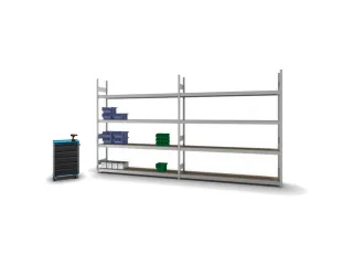 breedvakstelling,grondveld,HxBxD 2500x2320x435mm,vakl. 350kg - 3