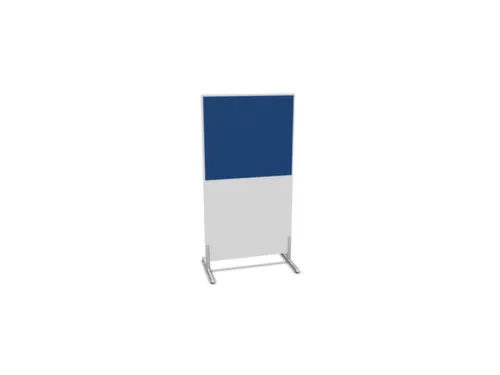 scheidingswand,HxB 1545x800mm,Bl-wit,BN6016-blauw