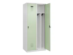 locker voor scheiding van kleding,HxBxD 1850x800x500mm,2vak